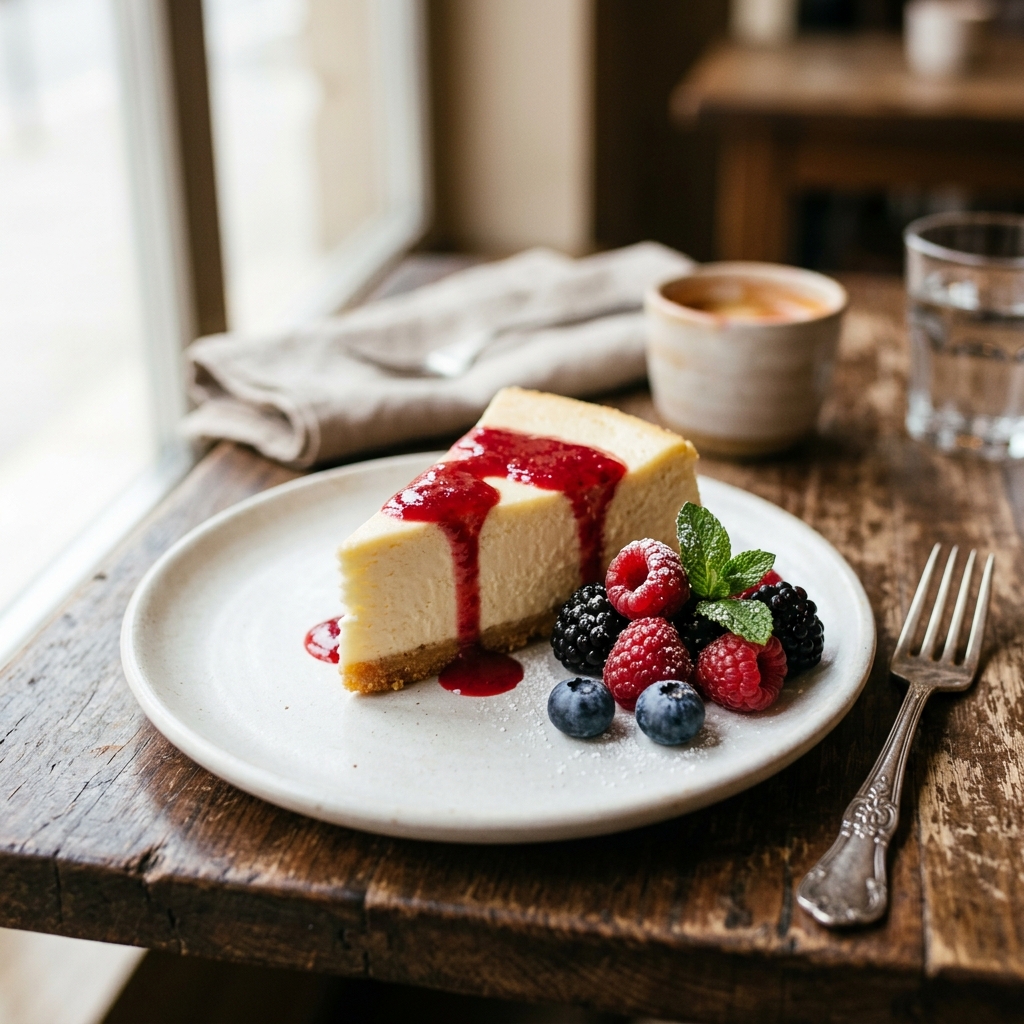 森のチーズケーキ